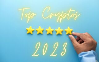 Classement des meilleures cryptos pour 2023 - canva
